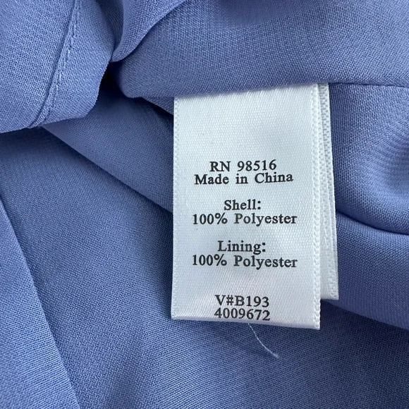 Coldwater Creek blue with beading Blouse. Size Large 14-16 - Picture 4 of 7